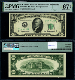 FR. 2012 E $10 1950-B Federal Reserve Note Richmond E-B Block Superb PMG CU67 EPQ