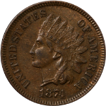 1874 Indian Cent - Choice