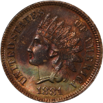 1981 Indian Cent - Neat Color