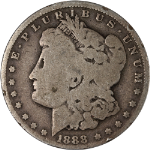 1888-O Morgan Silver Dollar - VAM 4 - Hot Lips