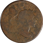 1795 Large Cent &#39;Plain Edge&#39; AG S.77 R.3 Decent Eye Appeal