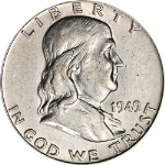 1949-P Franklin Half Dollar