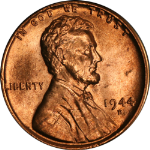 1944-D Lincoln Cent Nice BU - STOCK
