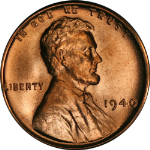 1940-P Lincoln Cent Choice BU - STOCK