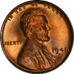 1940-D Lincoln Cent Choice BU - STOCK