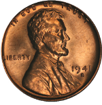1941-S Lincoln Cent Choice BU - STOCK