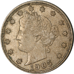 1905 Liberty V Nickel