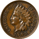 1905 Indian Cent