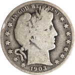 1903-O Barber Half Dollar