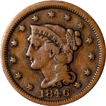 1846 Large Cent