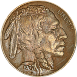 1920-P Buffalo Nickel