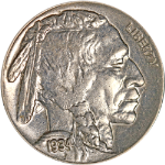 1934-P Buffalo Nickel