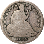 1839-O Seated Liberty Half Dime