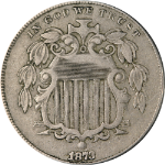 1873 Shield Nickel Choice XF Great Eye Appeal Nice Strike