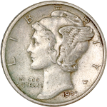 1928-P Mercury Dime