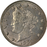 1883 Liberty V Nickel With Cents NGC MS62 Decent Eye Appeal Nice Strike