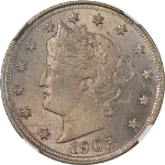 1903 Liberty V Nickel NGC MS63 Nice Eye Appeal Strong Strike
