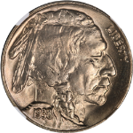 1938-D/S Buffalo Nickel NGC MS66+ Superb Eye Appeal Strong Strike