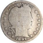 1897-S Barber Quarter