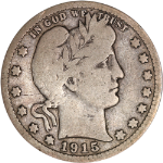 1915-S Barber Quarter