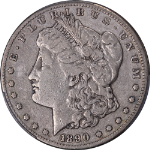 1890-CC Morgan Silver Dollar PCGS F15 Great Eye Appeal Nice Strike