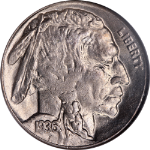 1936-D Buffalo Nickel ANACS MS64 Nice Eye Appeal Nice Strike