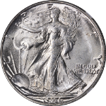 1946-D Walking Liberty Half NGC MS64 Blast White Superb Eye Appeal
