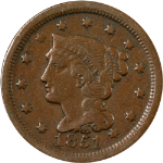 1851 Large Cent