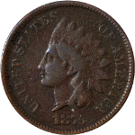 1875 Indian Cent