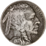 1917-D Buffalo Nickel