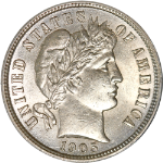 1905-P Barber Dime