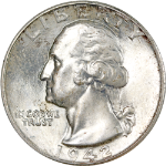 1942-D Washington Quarter