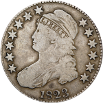 1823 Bust Half Dollar