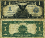 FR. 233 $1 1899 Silver Certificate Fine - Rust