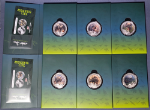 2025 Liberia 6 x 1 Ounce Silver $10 Jurassic Life Colorized Set OGP COA - STOCK
