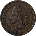 1865 Indian Cent
