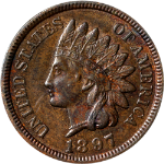 1897 Indian Cent