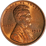 1925-P Lincoln Cent - Full Red