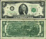 FR. 1935 C* $2 1976 Federal Reserve Note I-* Block VF Star - Key District