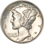 1939-S Mercury Dime