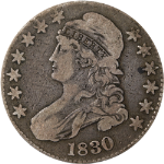 1830 Bust Half Dollar