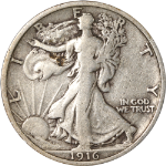 1916-P Walking Liberty Half