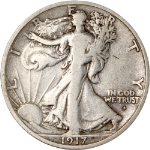 1917-S Obverse Walking Liberty Half