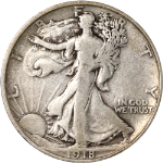 1918-D Walking Liberty Half