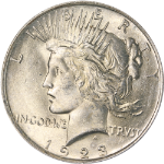 1923-P Peace Dollar - VAM - Extra Hair