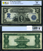 FR. 253 $2 1899 Silver Certificate Choice PCGS VF35
