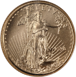 1998 Gold American Eagle $5 NGC MS70