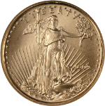1999-W Gold American Eagle $5 Unfinished Proof Dies NGC MS70