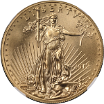2012 Gold American Eagle $50 NGC MS70 First Releases Gold Label