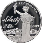 2019-W Platinum American Eagle $100 LIBERTY NGC PF70 Ultra Cameo Moy Signature